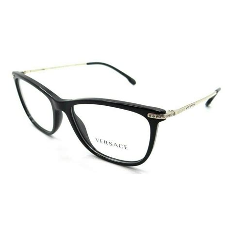 versace black eyeglass frames|who manufactures versace eyeglass frames.